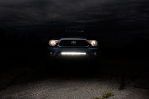 Toyota Tacoma LED Light Mount - Lower Grill - Rough Country - 30